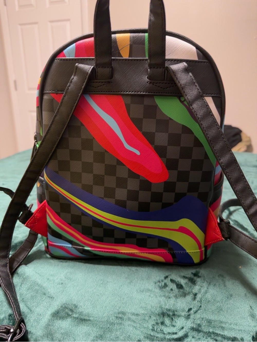 Sprayground Laffy Taffy Limited Edition Discontinued Mini Backpack - Picture 2 of 3